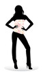 Girl posing