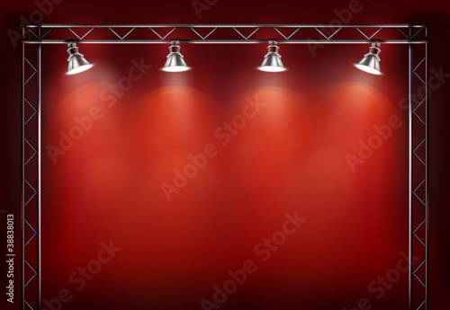 Vector: Empty Exposition. Vector illustration. Empty Exposition. Vector illustration.