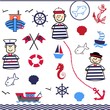 Digital Collage of Nautical