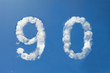 9 and 0 clouds number