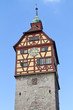 Historischer Turm in Schwäbisch Hall, Deutschland