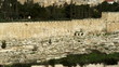 Stock Video Footage of the Muslim Cemetery and Golden Gate of Jerusalem filmed in Israel at 4k with Red.