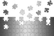 Puzzle Aluminium gebürstet