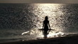 beautiful Girl and the Sea