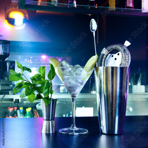 Photo: Shaker and bar inventory Shaker and bar inventory