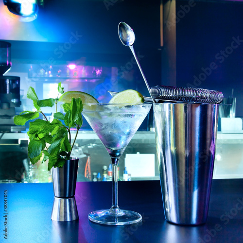 Photo: Shaker and bar inventory Shaker and bar inventory