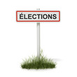 panneau élections