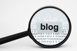 Blog concept