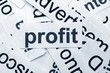 Profit concept