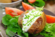 Backkartoffeln mit Quark