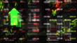 Stock Market Tickers Digital Data