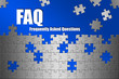 Puzzle FAQ Frequently Asked Questions blue