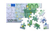 100 Euro Schein Puzzle