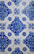 Traditional Portuguese glazed tiles Traditional Portuguese glazed tiles