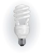 Vector: Energy saving light bulb Energy saving light bulb