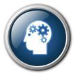 Mental Health Glossy Button