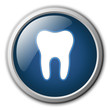 Tooth Glossy Button