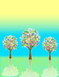 Beautiful Abstract Trees!
