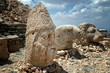 God heads on Mount Nemrut, Turkey
