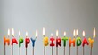 Happy Birthday Candles