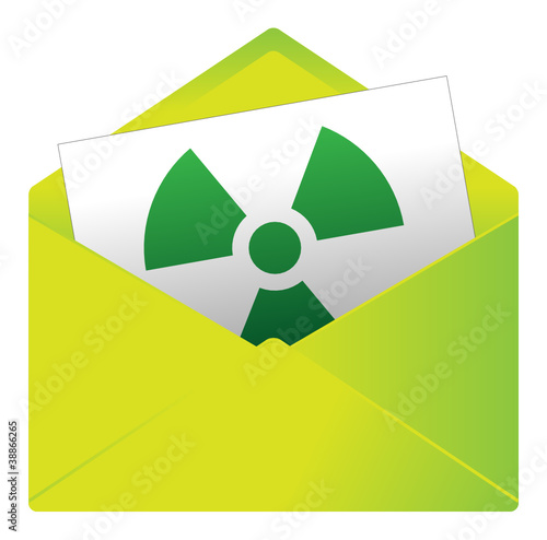 Vector: Courrier, email, message, invitation, enveloppe, atome, énergie Courrier, email, message, invitation, enveloppe, atome, énergie