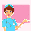 Vector: pretty nurse pretty nurse