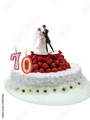 Photo: wedding anniversary cake wedding anniversary cake