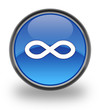 infinity glossy button