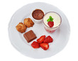 Assiettes de desserts