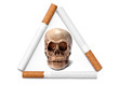 beware of death, cigarettes danger beware of death, cigarettes danger