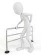 3d man body language
