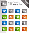 Angle Stickers - Cleaning Icons