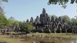 Bayon, famous buddhist temple in Angkor Thom, Cambodia, Asia Bayon, famous buddhist temple in Angkor Thom, Cambodia, Asia