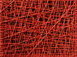 abstract red thread texture of irregular lines abstract red thread texture of irregular lines