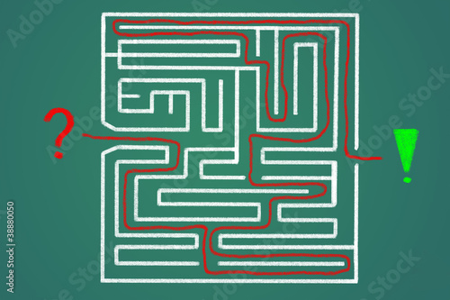 Illustration: Labyrinth #120210-005 Labyrinth #120210-005