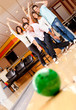 Man bowling