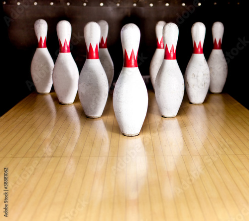 Photo: Bowling pins Bowling pins