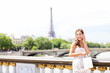 Paris woman on phone