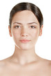beautiful brunette girl with freckles beautiful brunette girl with freckles