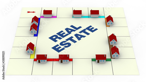 Illustration: concept of real estate concept of real estate