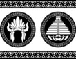 mayan pyramid and headdress