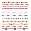 Lines and brushes template