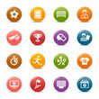 Colored Dots - Soccer Icons