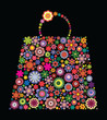 Fashion bag of flowers I
