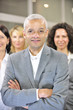 Manager and employee group or team