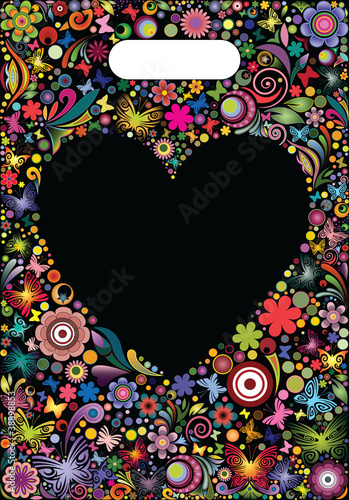Vector: Package with a color pattern II Package with a color pattern II
