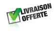 bouton livraison offerte