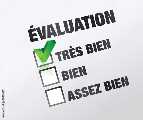 Illustration: évaluation évaluation