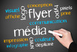 flyer et média