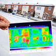 thermal imaging of  row houses